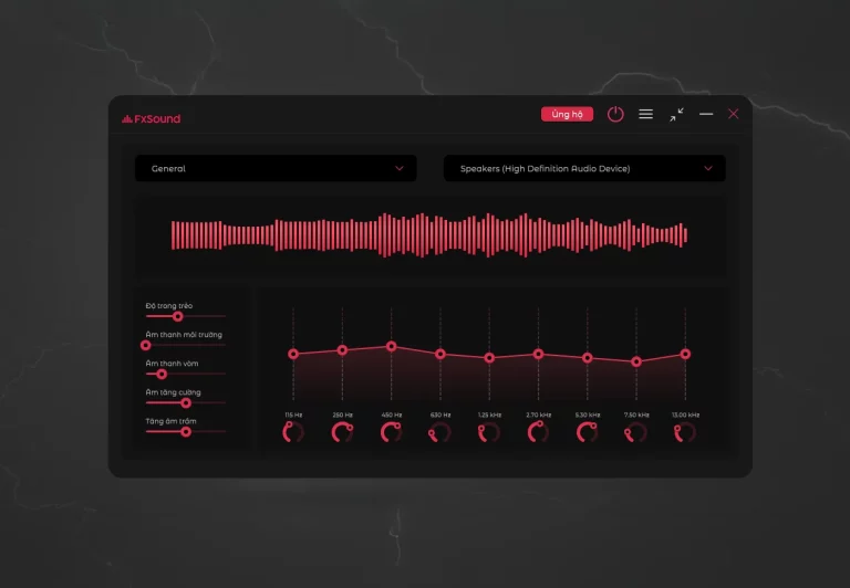 FxSound – phần mềm cải thiện trải nghiệm âm thanh cực tốt cho máy tính Windows và hoàn toàn miễn phí